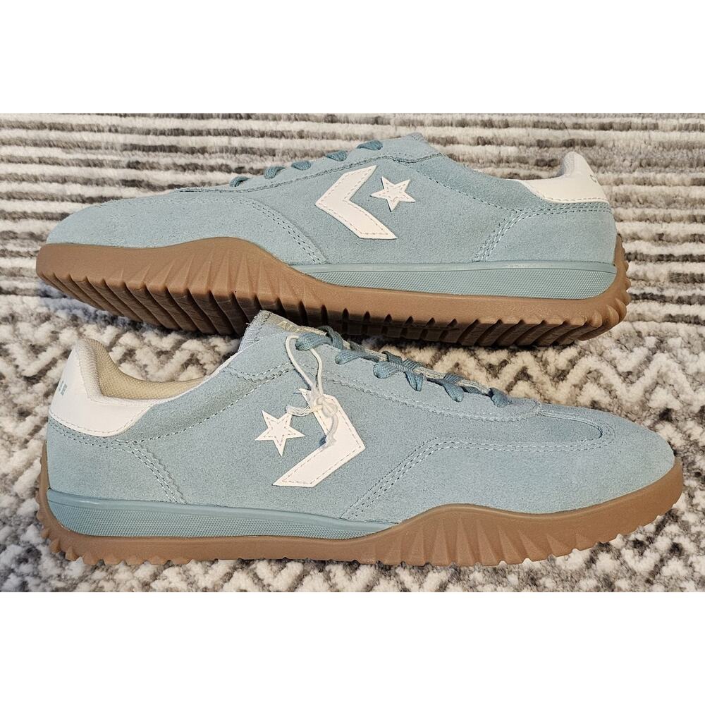 NEW Converse All Star Suede Sneakers Light Blue Women's Size 9 Men's 7.5 - Picture 8 of 10